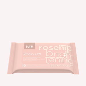 Khăn ướt vệ sinh Luck Lady 10 tờ, Rosehip, hương tự nhiên