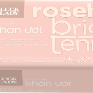 Khăn ướt Luck Lady 25 tờ Rosehip hương tự nhiên