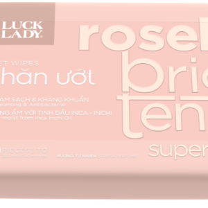 Khăn ướt Luck Lady 10 tờ Rosehip hương tự nhiên