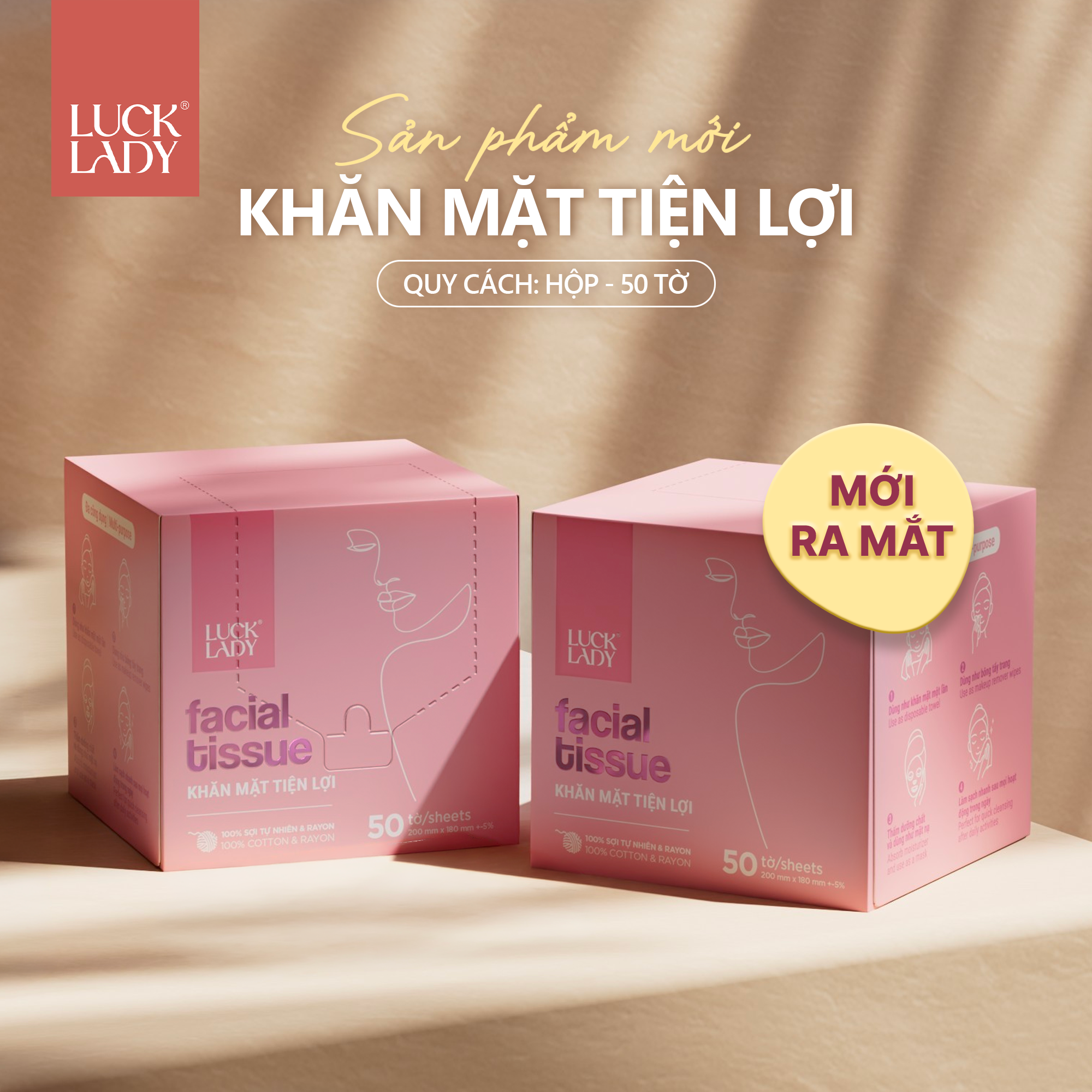 Khăn mặt khô tiện lợi